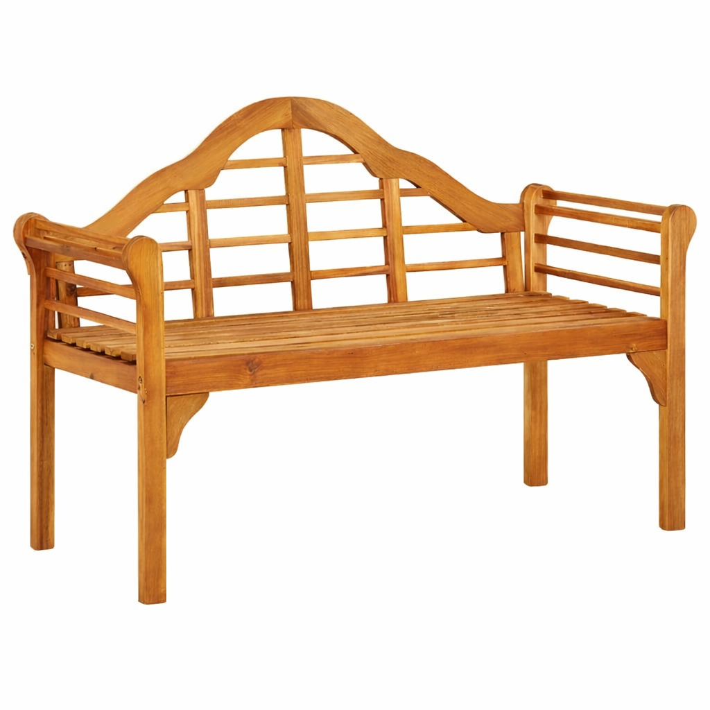 Acacia Wood Garden Bench 125cm | 2 Seater